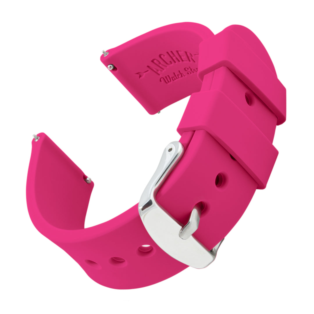 Quick Release Silicone - Electric Pink, ARC-QRS-HPK24, ARC-QRS-HPK23, ARC-QRS-HPK22, ARC-QRS-HPK21, ARC-QRS-HPK20, ARC-QRS-HPK19, ARC-QRS-HPK18, ARC-QRS-HPK16