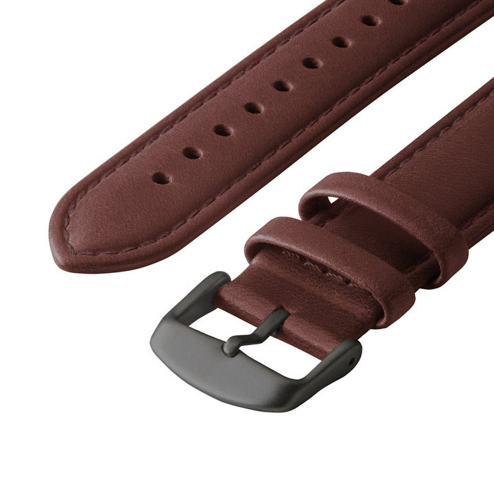 Apple Watch Leather - Mahogany/Matched/Space Gray