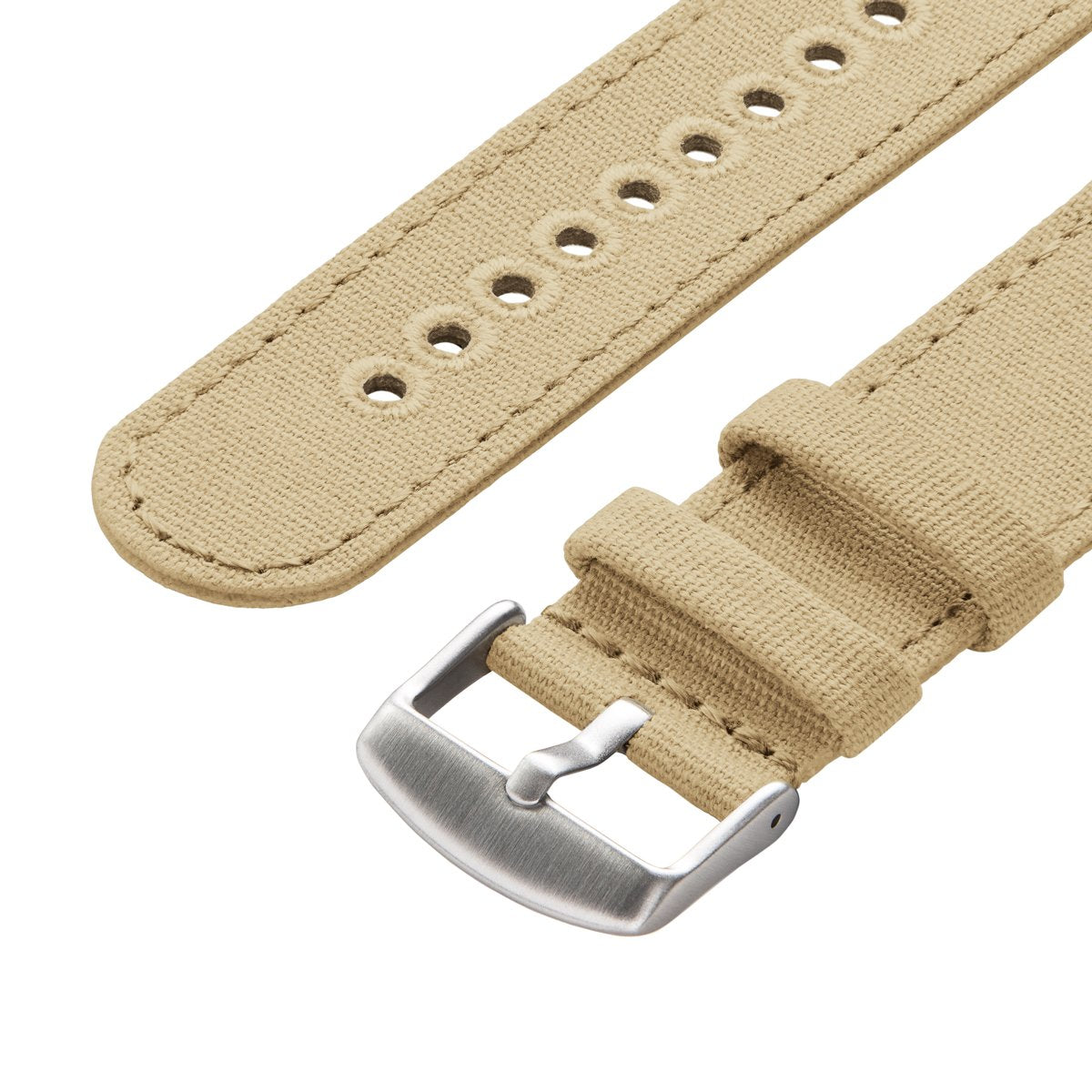 Archer Watch Straps - Canvas Quick Release Replacement Watch Bands (Faded  Olive, 22mm)