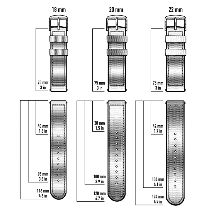 Quick Release Seat Belt Nylon - Black, ARC-QRSB-BLK22, ARC-QRSB-BLK20, ARC-QRSB-BLK18