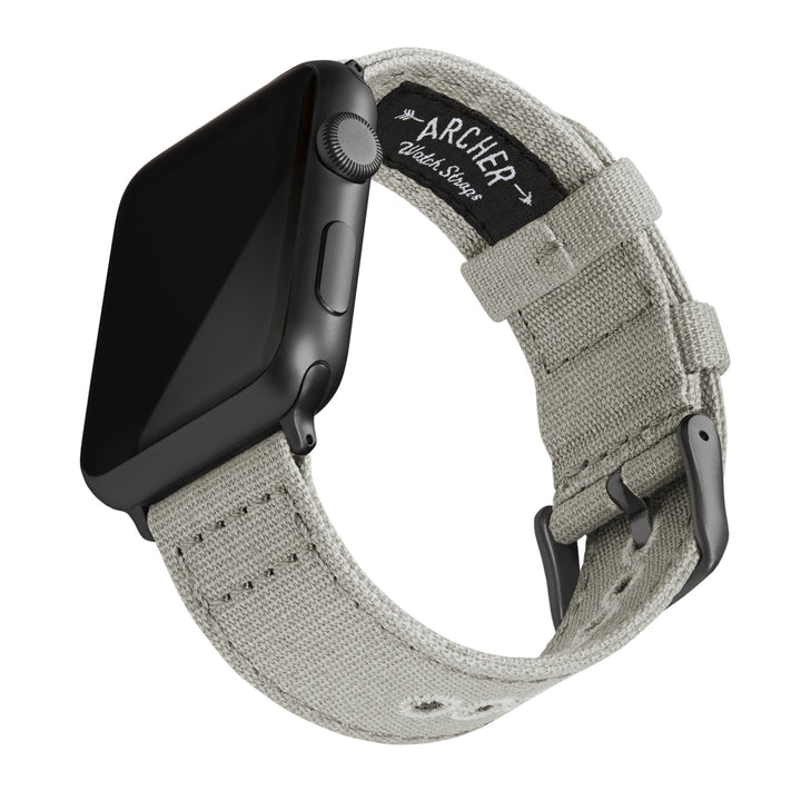 Apple Watch Canvas - Ash Gray/Space Gray, ARC-AWC2-LGYG42, ARC-AWC2-LGYG38