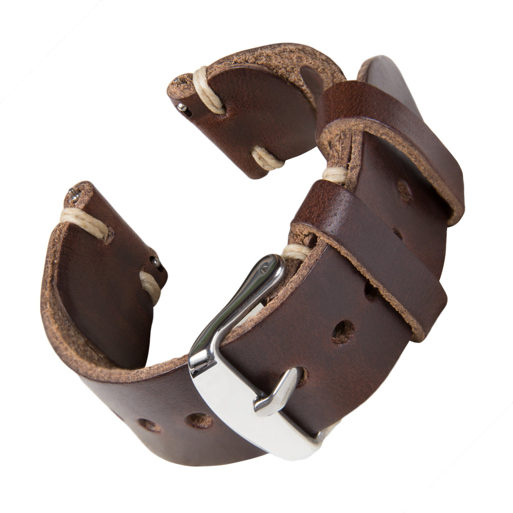 Quick Release Leather - Camel Tan/Natural – Archer Watch Straps