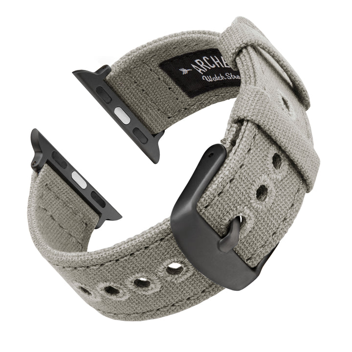 Apple Watch Canvas - Ash Gray/Space Gray, ARC-AWC2-LGYG42, ARC-AWC2-LGYG38