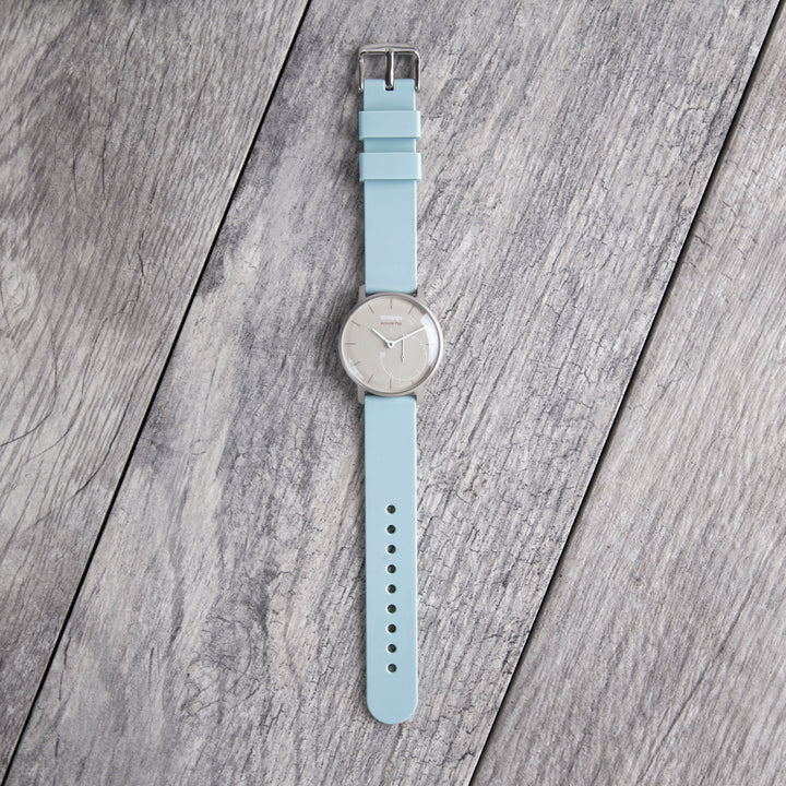 Quick Release Silicone Watch Band - Powder Blue